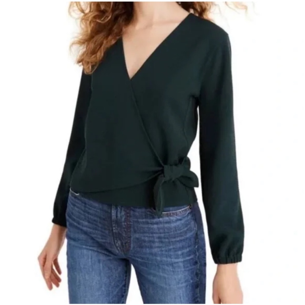 Madewell wrap top women’s S